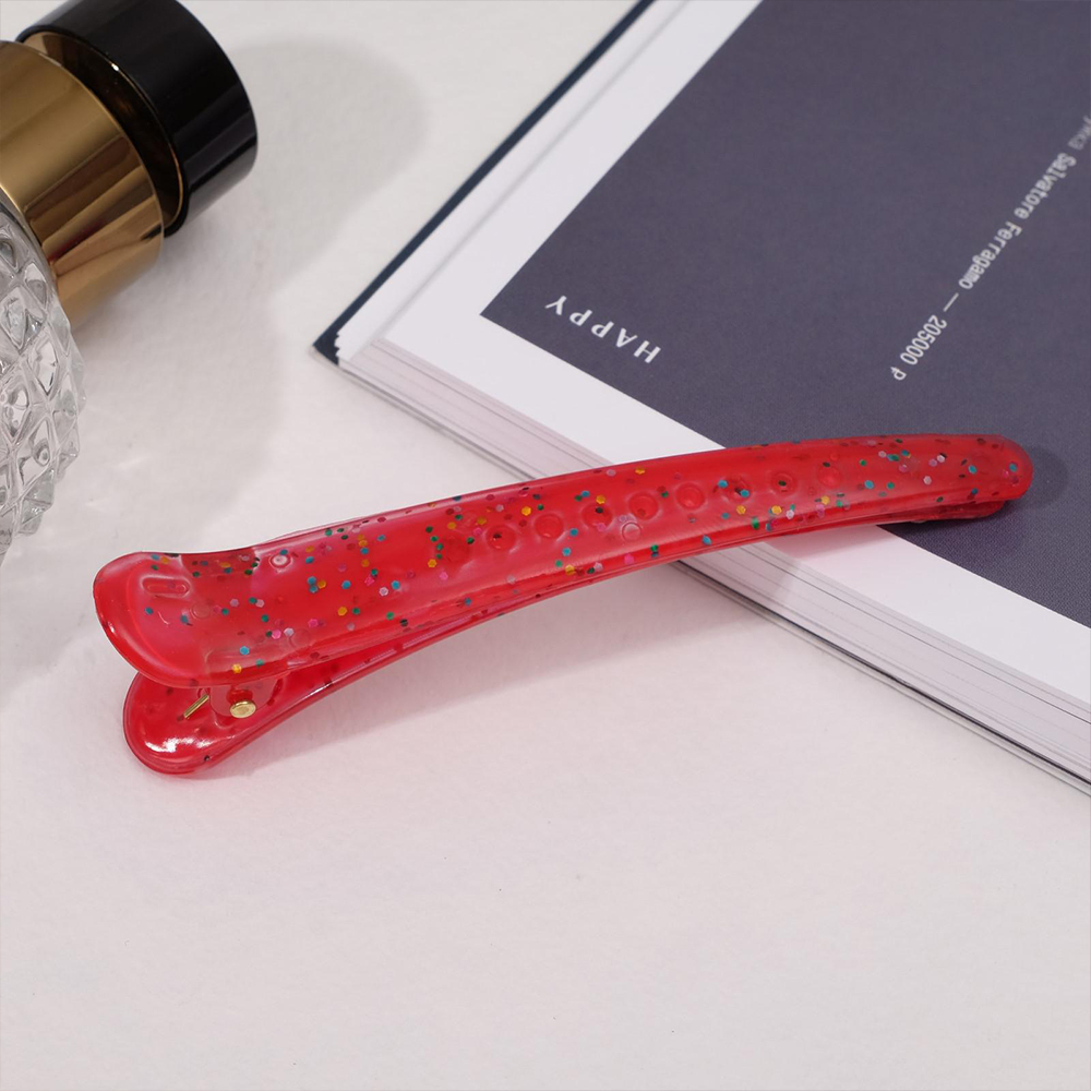 картинка Зажим для волос 5256291 Космос, блестки, 9,5 см, в ассортименте 