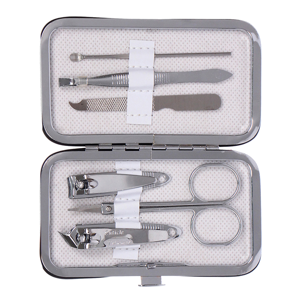 картинка Набор маникюрный 545-0131 Радуй себя, в футляре, 6 предметов 