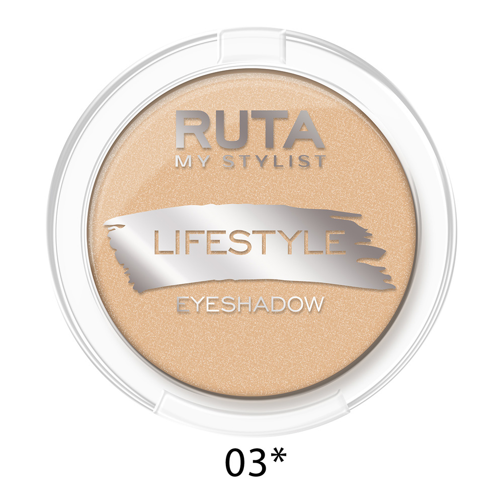 картинка Тени для век Ruta Lifestyle, шампань, тон 03 