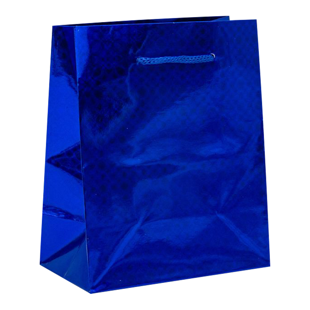 Пакет подарочный ч41333 Голография 12*15 см, в ассортименте