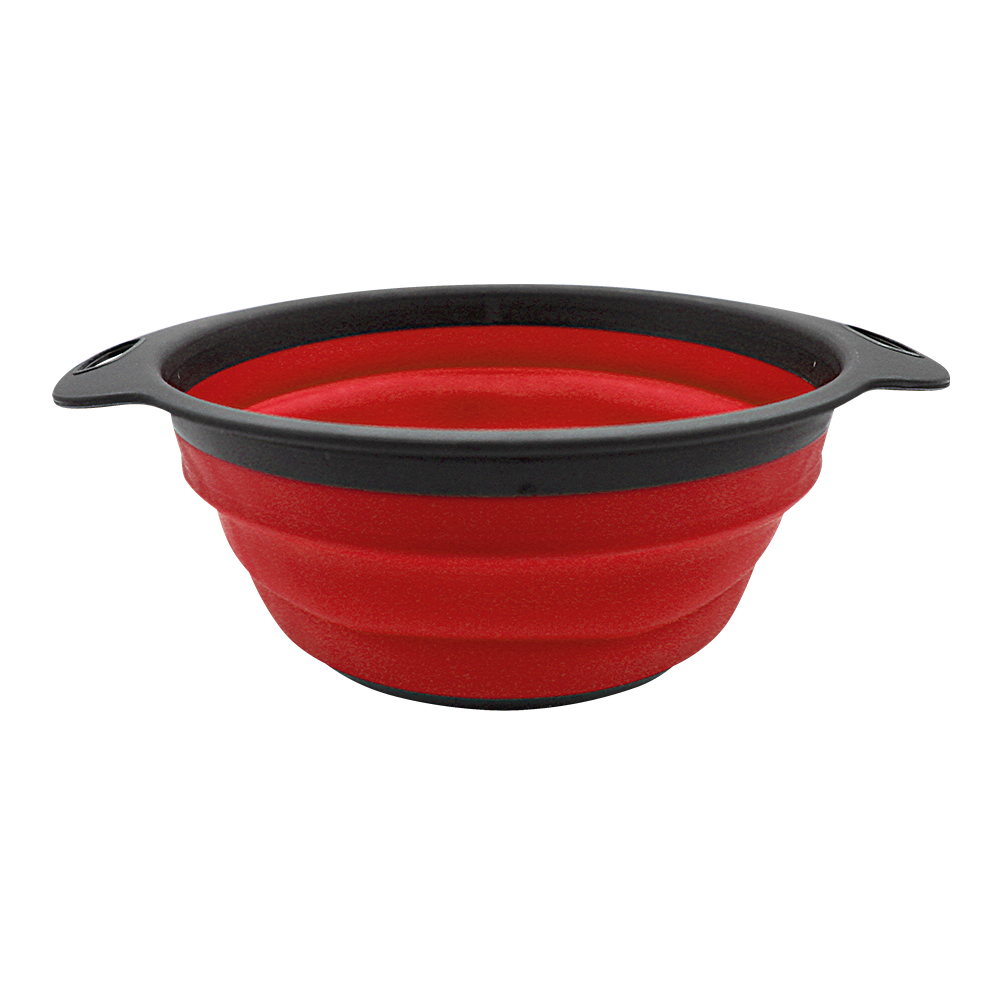 картинка Дуршлаг KAS-02 диаметр 19 см, силикон, цвет в ассортименте 