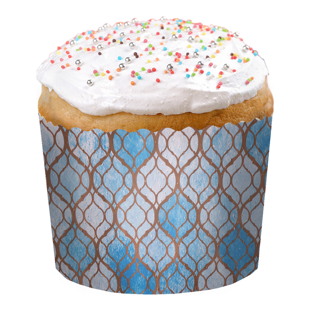 Форма для выпечки бумажная Витражи 110*85 мм