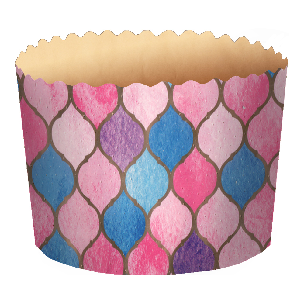 Форма для выпечки бумажная Витражи 110*85 мм