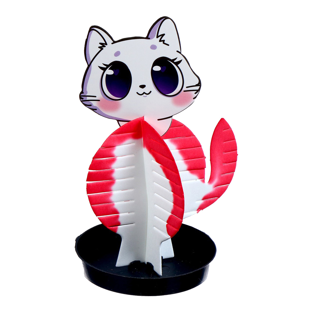 картинка Набор для выращивания кристаллов Эврики 4828441 Опыты. Чудесные кристаллы. Котики, синий 