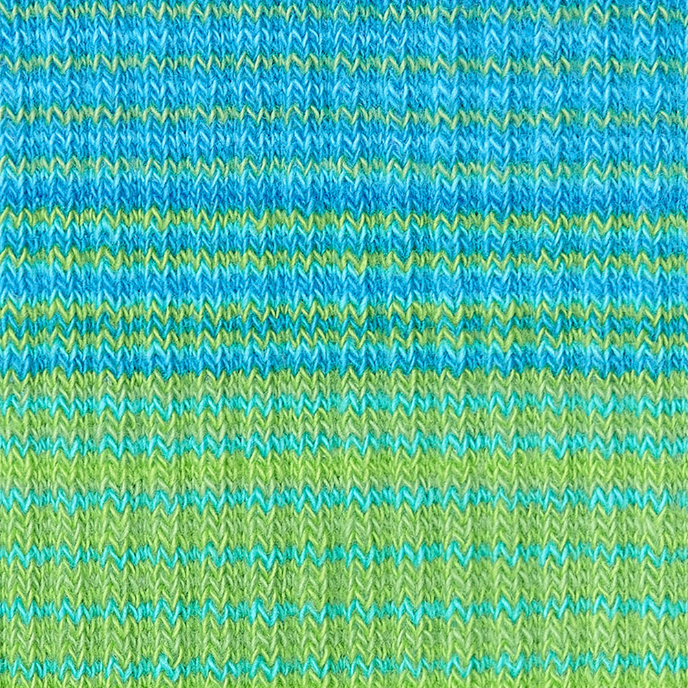 Носки женские Omsa STYLE 554 с переходом цвета на резинке, размер 35-38, Turchese