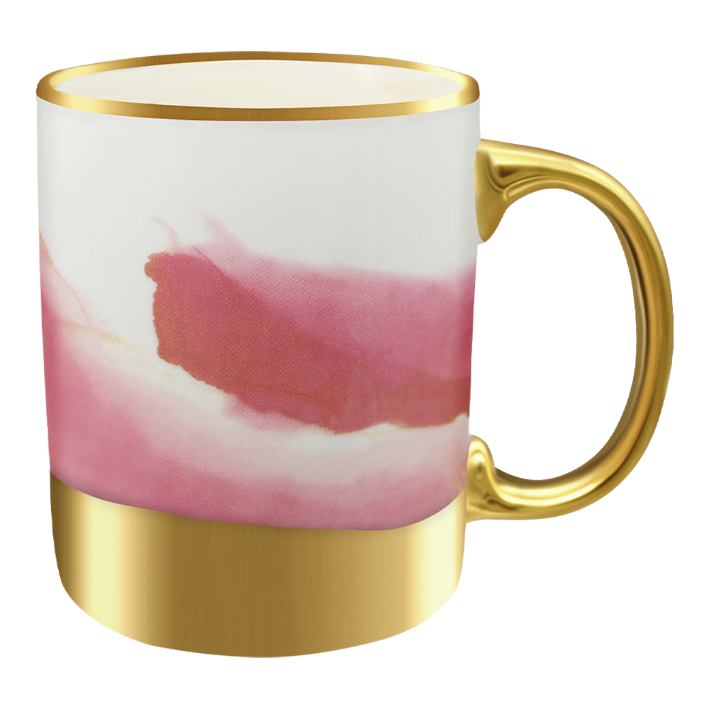 Кружка керамическая KKR-220 абстракция микс, в ассортименте, 320 мл