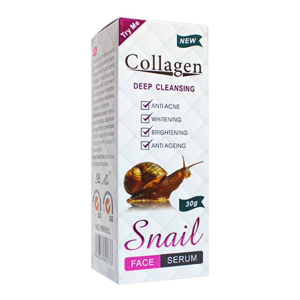 Сыворотка для лица Pei Mei Увлажняющая, с коллагеном и муцином улитки, 30 мл