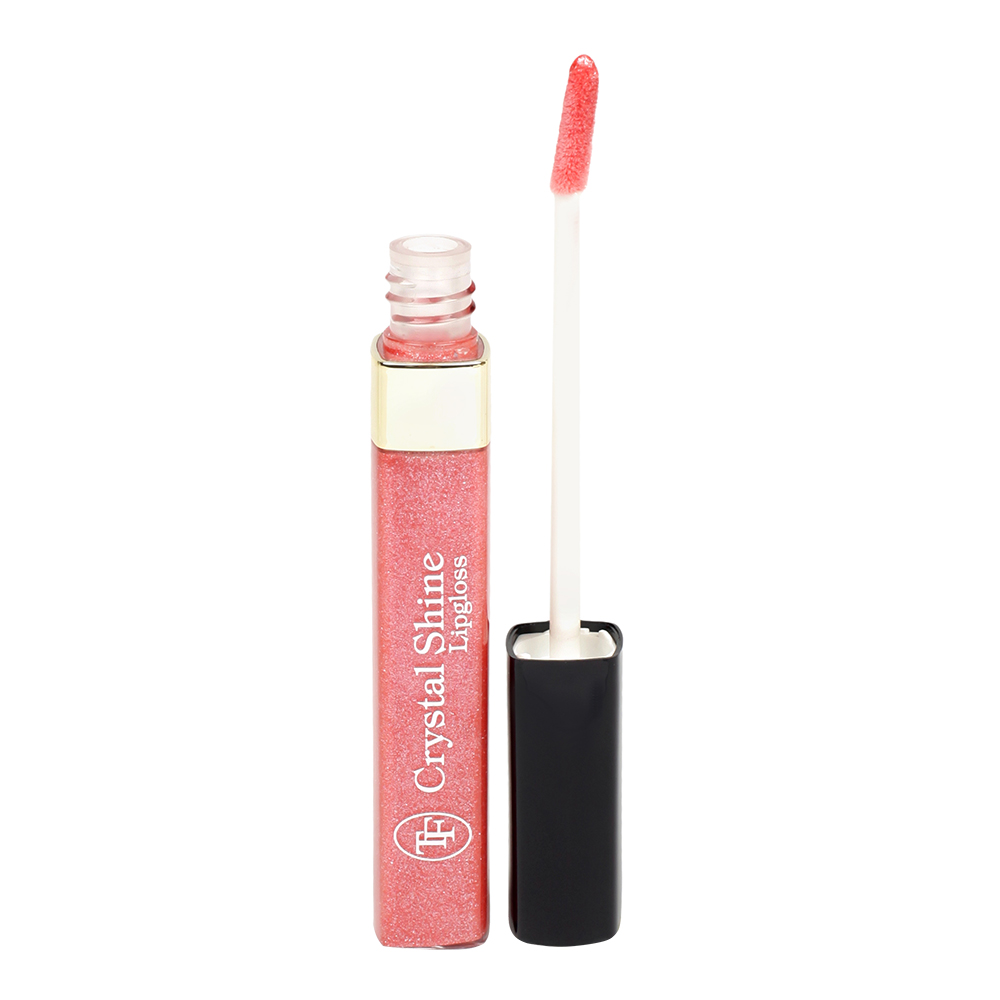 картинка Помада для губ Triumf Crystal Shine Lipgloss жидкая, насыщенный ягодный, тон 08, 25 г 