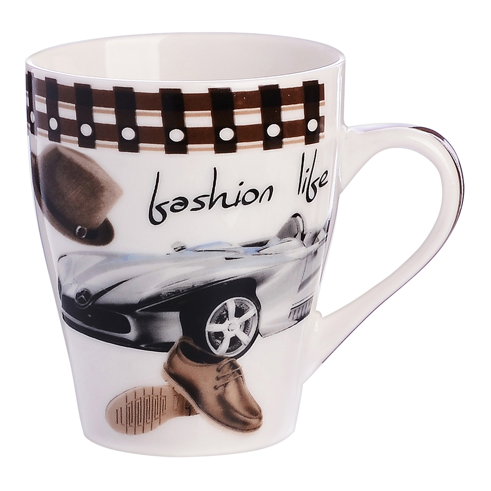 Кружка 28213 Автомобиль, фарфор, 340 мл