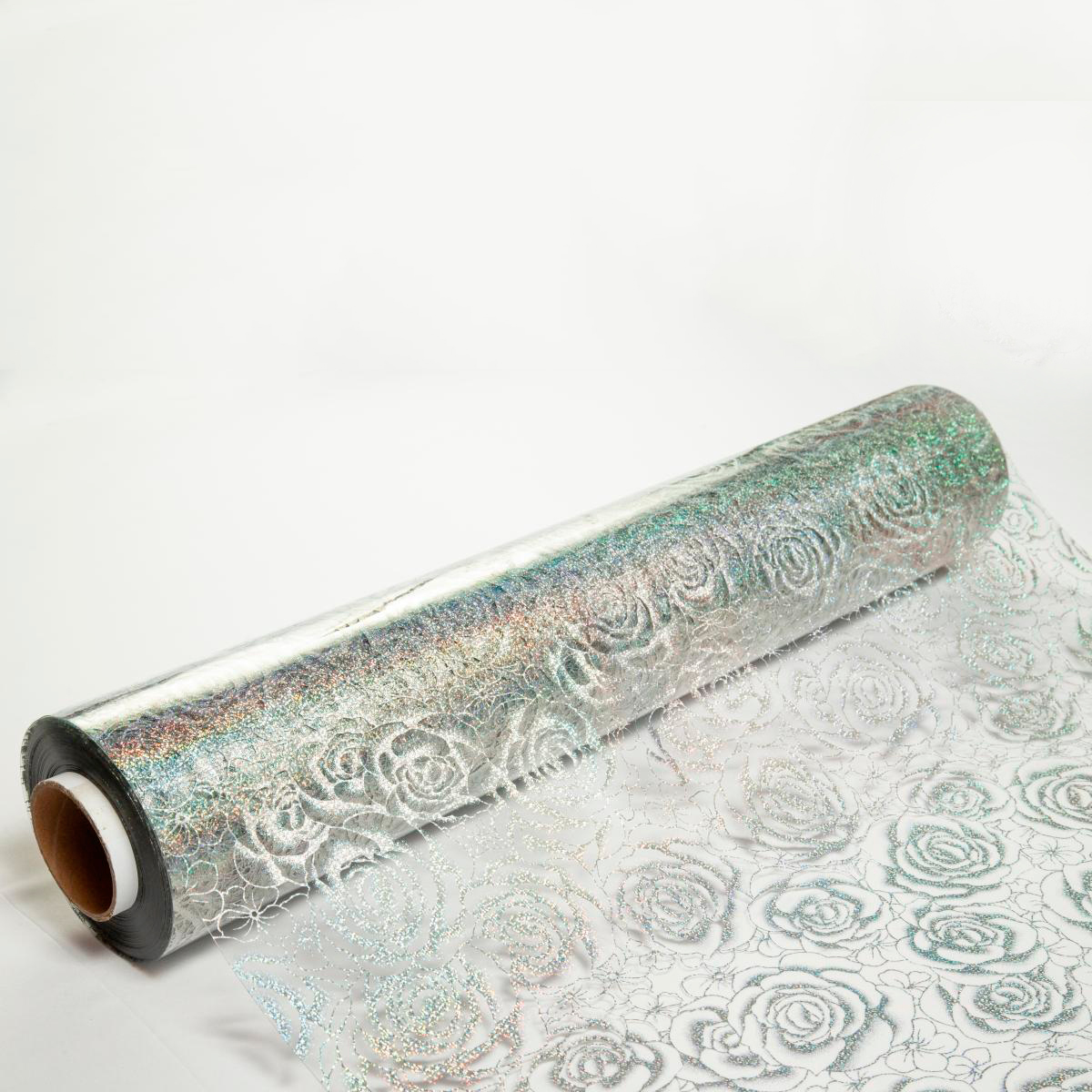 картинка Клеенка термо T4218-2 прозрачная, 0,8м*0,7мм*20 м, цена за 10 см 