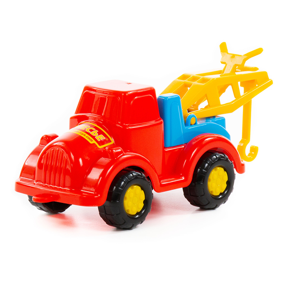 картинка Машина 4755 Полесье эвакуатор, Борька 3+, 19,5x8x8 см, пластмасса 