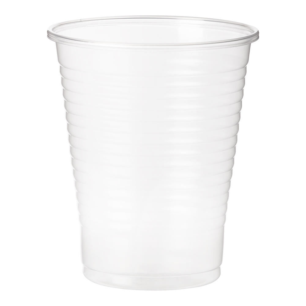 картинка Одноразовая посуда стакан Атлас 0,2 мм, полипропилен, прозрачный, 10 шт 