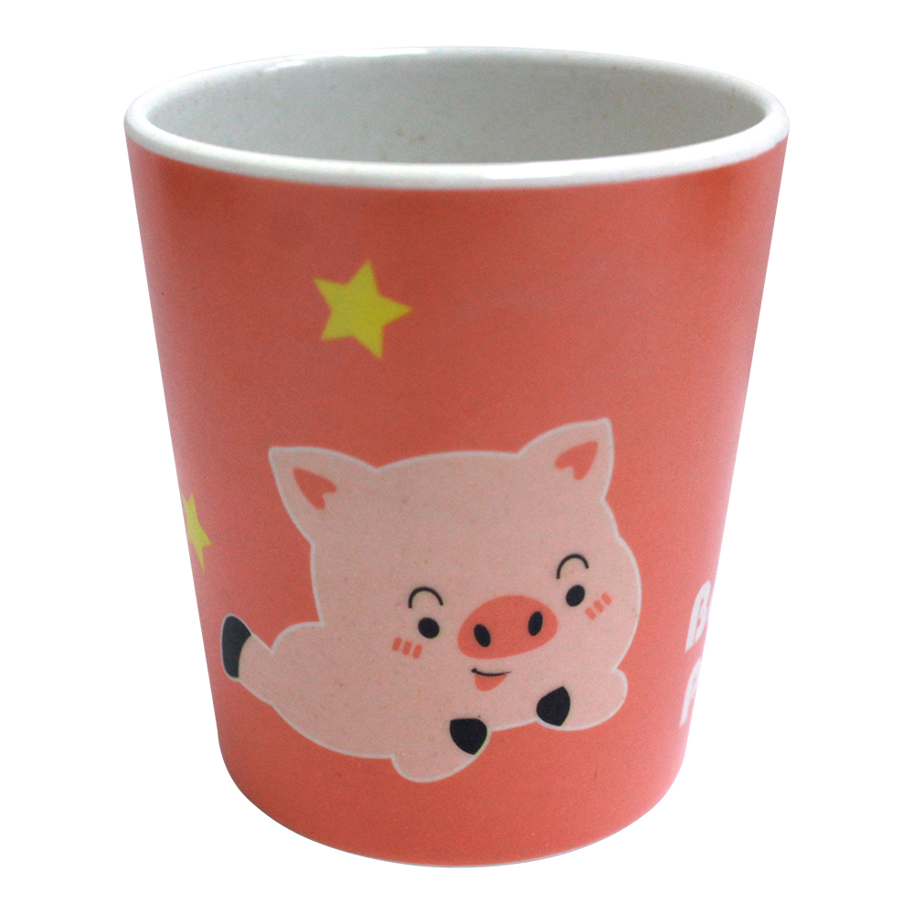 Стакан PDB-02 детский Животные, бамбуковое волокно, 180 мл