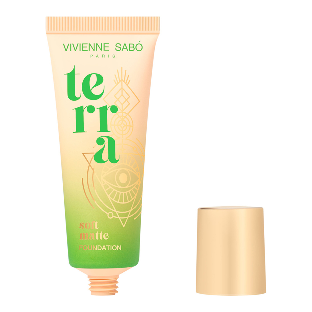картинка Крем тональный Vivienne Sabo Terra матовая основа, тон 02, 23 мл 