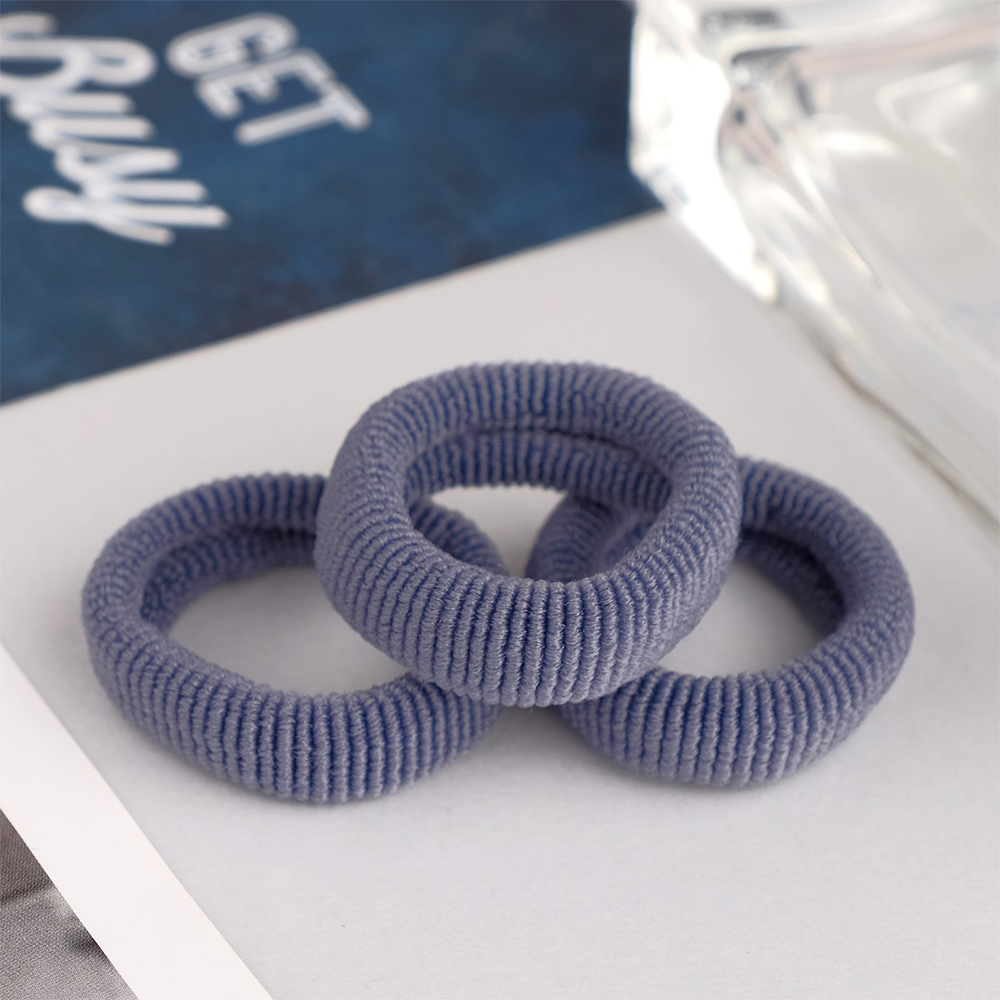 картинка Резинка для волос 4623401 Спорт, 5,5 см, серый, 3 шт 