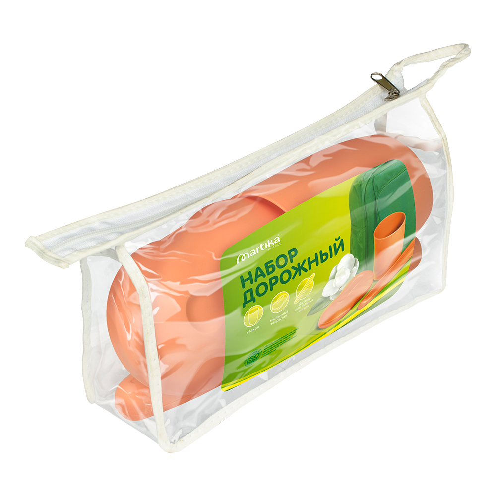 картинка Набор дорожный С16 мыльница,футляр для зуб/щетки,стакан 