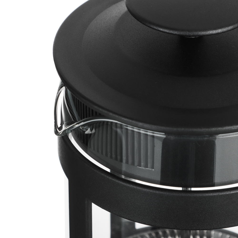 Чайник-пресс CHFP-08 цвет: черный, стекло, 0,6 мл