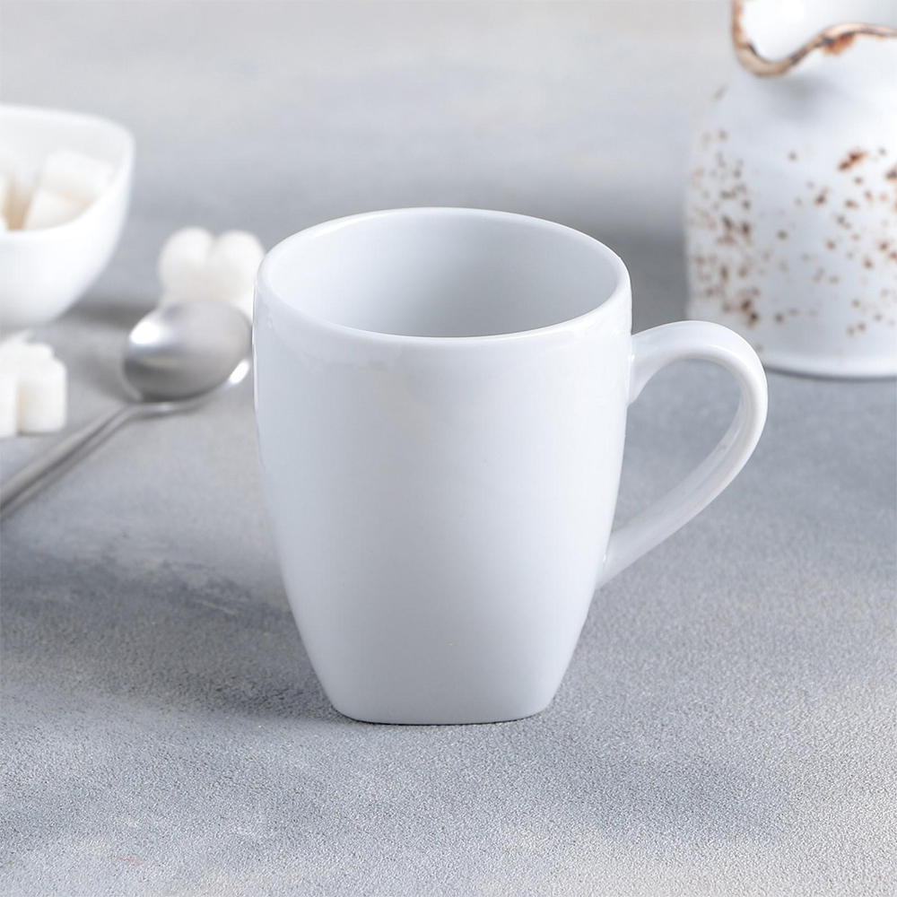 Кружка 1824924 Глория, фарфор, 200 мл