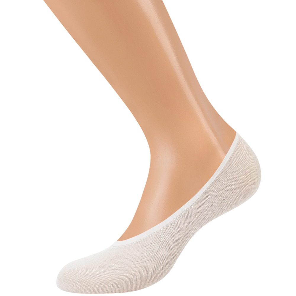 Носки-следки женские Minimi MINI BELL LIGHT, размер 35-38, айвори